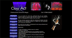 Desktop Screenshot of classactevents.co.uk